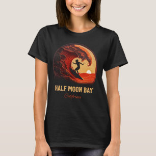 Camiseta Half Moon Bay California