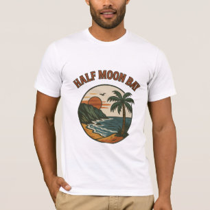 Camiseta Half Moon Bay California - Coastside Vibes T-Shirt