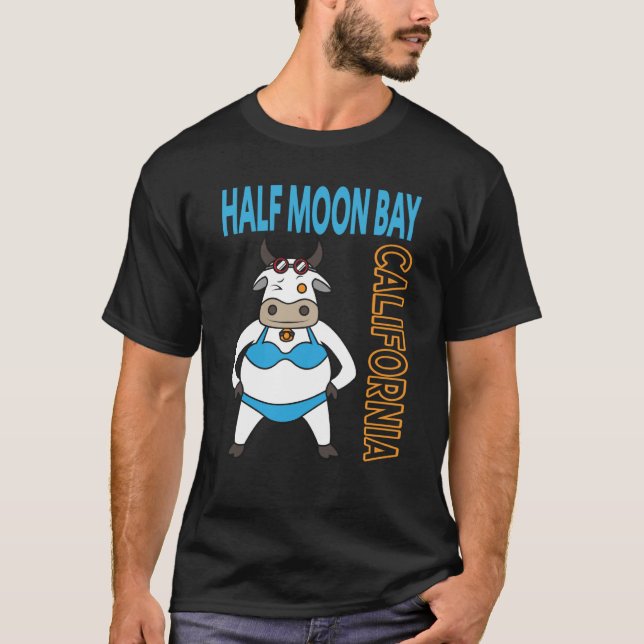 Camiseta Half Moon Bay Vacation Family Trip (Anverso)