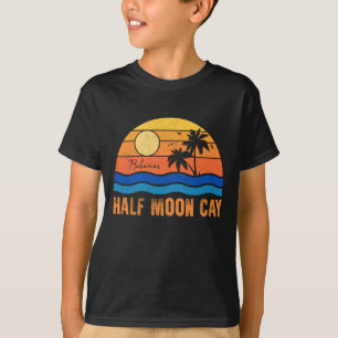 Camiseta Half Moon Cay Bahamas - Souvenir Retro Vintage de
