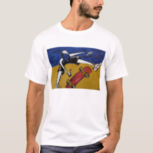 Camiseta Half Pipe Skater by Doug LaRue