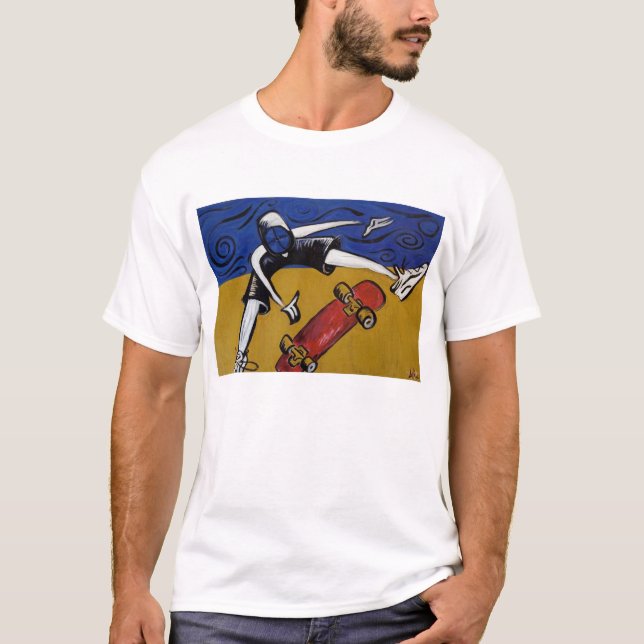 Camiseta Half Pipe Skater by Doug LaRue (Anverso)