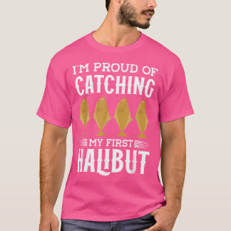 Camiseta Halibut Pescador De La Red De Pesca De Halibut Pes