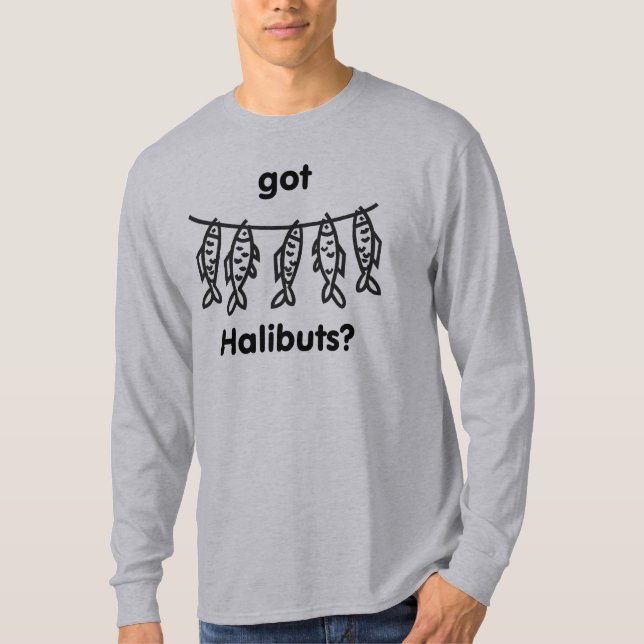Camiseta halibuts conseguidos (Anverso)