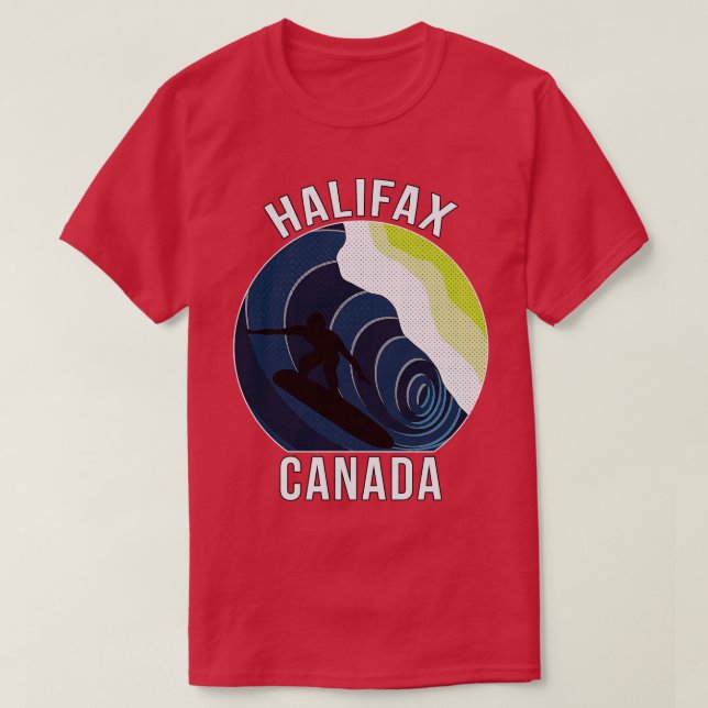 Camiseta Halifax Canadá (Diseño del anverso)