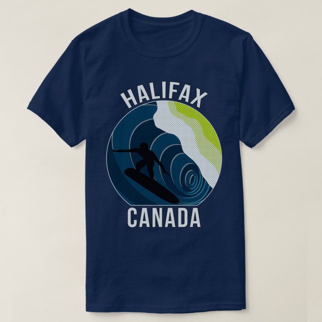 Camiseta Halifax Canadá (Diseño del anverso)