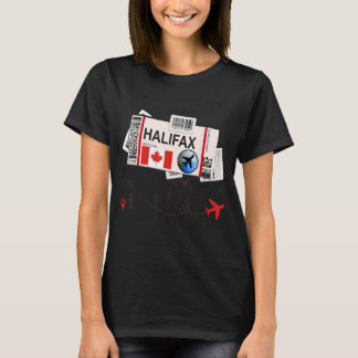 Camiseta Halifax Chica Halifax Boarding Pass Halifax