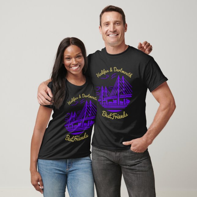 Camiseta Halifax & Dartmouth Bestfriend Nova Scotia T-Shir (Unisexo)