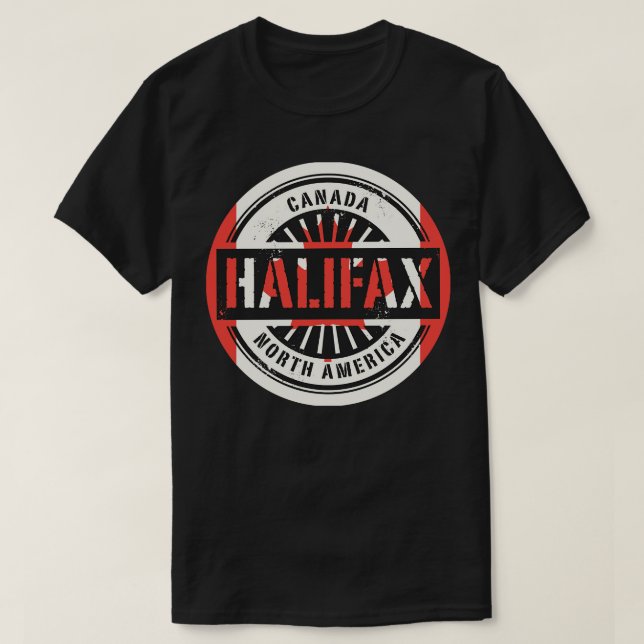 Camiseta Halifax de Canadá (Diseño del anverso)
