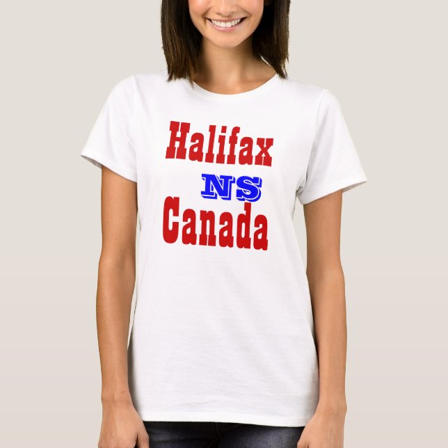 Camiseta Halifax Nova scotia Canada (Anverso)