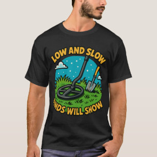 Camiseta Hallazgos lentos y bajos mostrarán la detección de