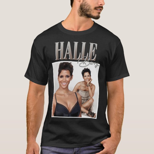 Camiseta Halle berry Classic T-Shirt (Anverso)