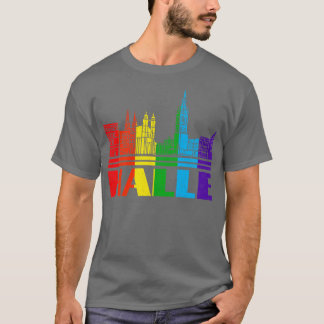Camiseta Halle Pride Halle LGBT Gift LGBTQ Supporter Tee P