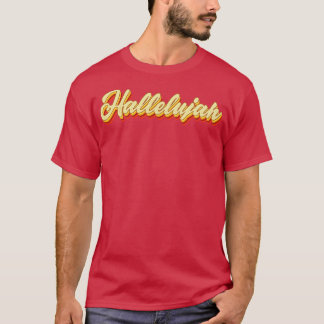 Camiseta Hallelujah retro vintage