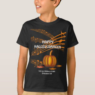 Camiseta HALLELUJAHEEN  Calabaza  Halloween cristiano