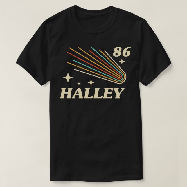 Camiseta Halley 86 para los amantes del espacio (Diseño del anverso)
