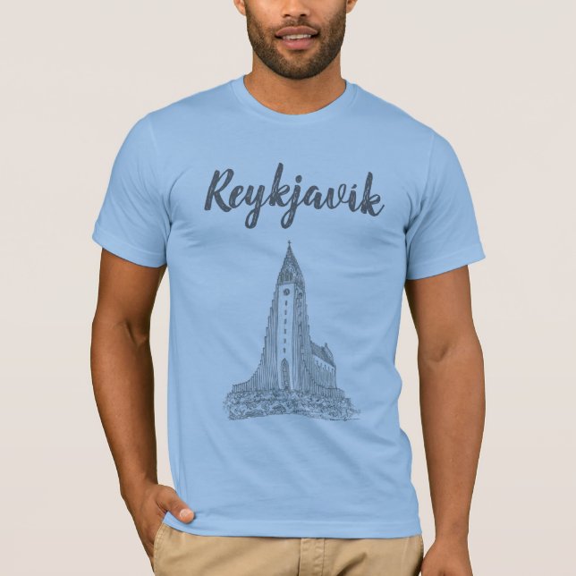 Camiseta Hallgrímpolkja, Reykjavík, Islandia