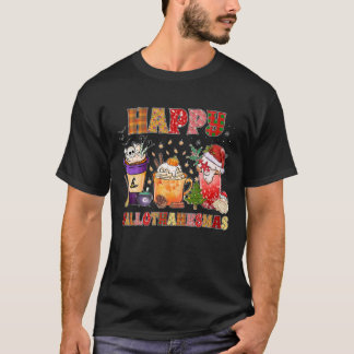 Camiseta Hallothanksmas Latte Halloween