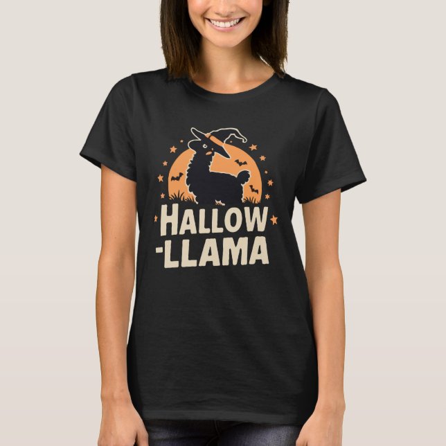 Camiseta Hallow-Llama (Anverso)