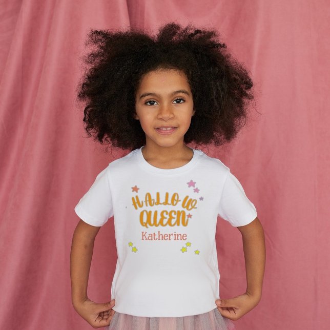 Camiseta Hallow Queen Halloween Custom Name (Subido por el creador)