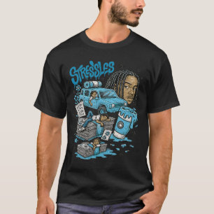 Camiseta Hallowe de 11 Leyenda azul blanco incansable negro