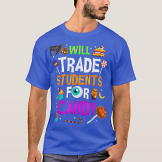 Camiseta Hallowee De Profesores De DIVERSIÓN De Candy