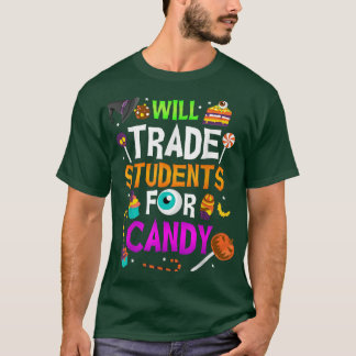 Camiseta Hallowee De Profesores De DIVERSIÓN De Candy