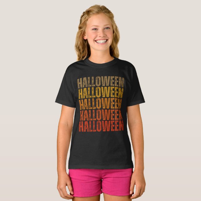 Camiseta HALLOWEEN (Anverso completo)