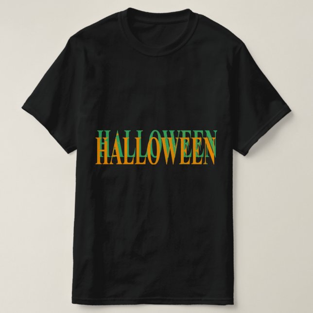 CAMISETA HALLOWEEN (Diseño del anverso)