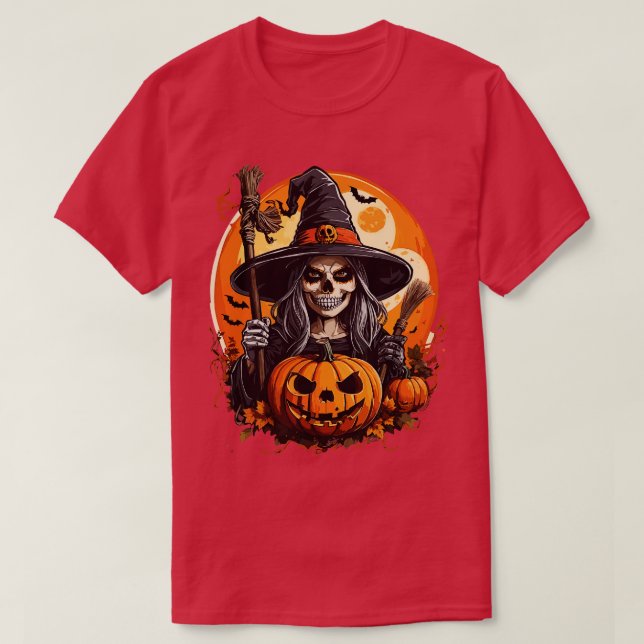 Camiseta Halloween (Diseño del anverso)