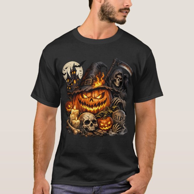 Camiseta Halloween  (Anverso)