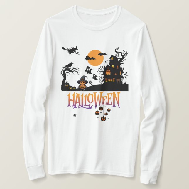 Camiseta Halloween (Anverso del diseño)