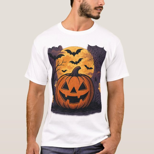 Camiseta Halloween  (Anverso)
