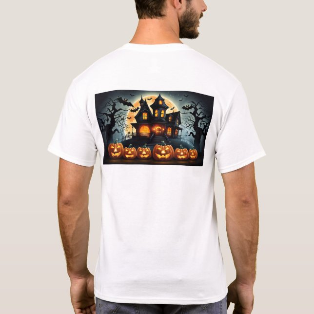 Camiseta Halloween  (Reverso)