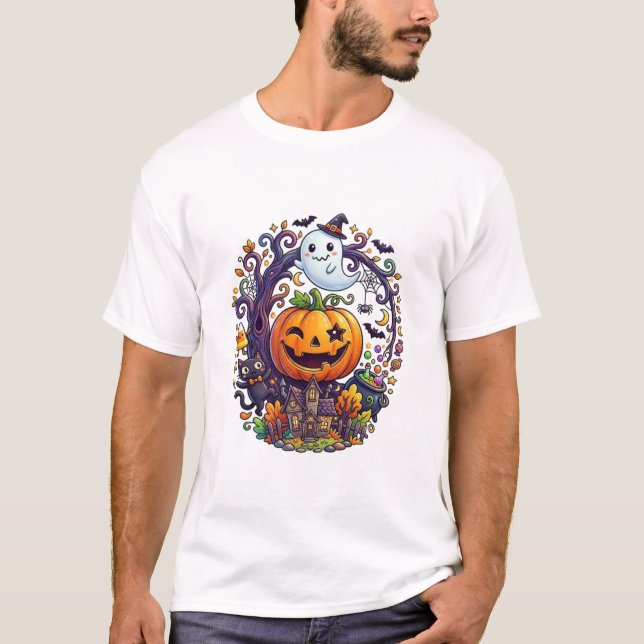 CAMISETA HALLOWEEN (Anverso)