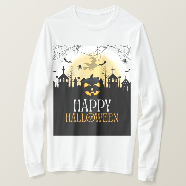 Camiseta halloween (Anverso del diseño)