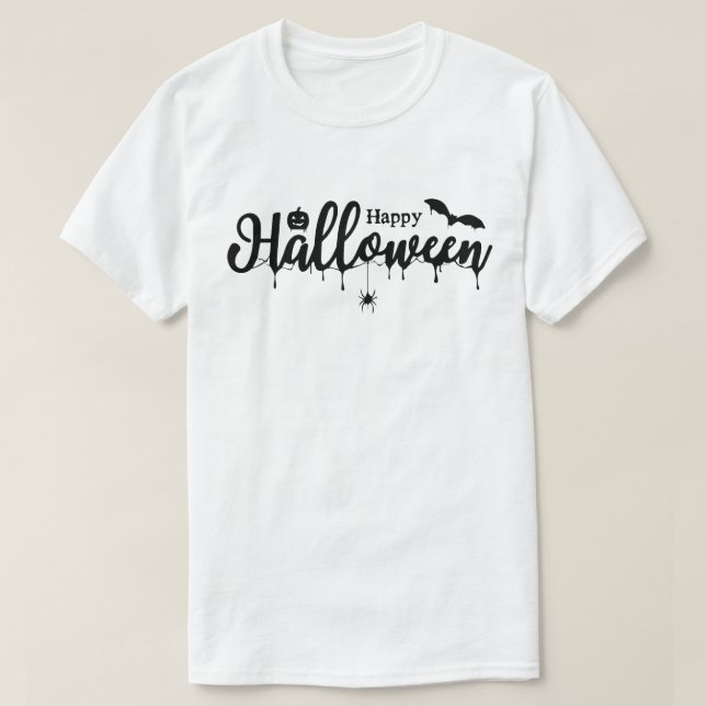 Camiseta Halloween (Diseño del anverso)