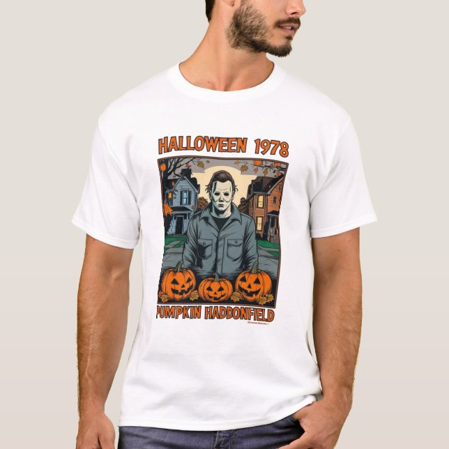 Camiseta Halloween 1978 Holiday Spooky Myers  (Anverso)