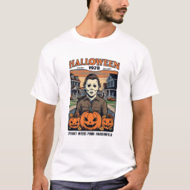 Camiseta Halloween 1978 Holiday Spooky Myers Pumpkin Haddon