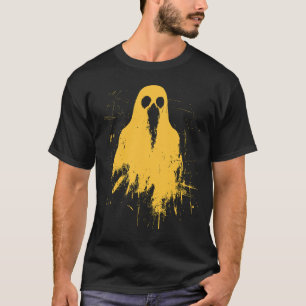 Camiseta Halloween 2024 Grunge Trendy Y2K Mustard