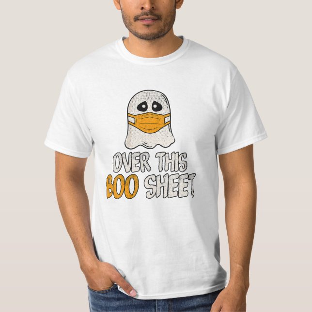 Camiseta Halloween 2024 sobre este boo (Anverso)