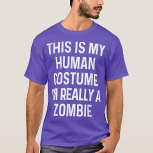 Camiseta Halloween 2944 con disfraces zombi divertidos