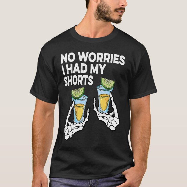 Camiseta Halloween Adult Scary Skeleton Hands I Had My Shot (Anverso)