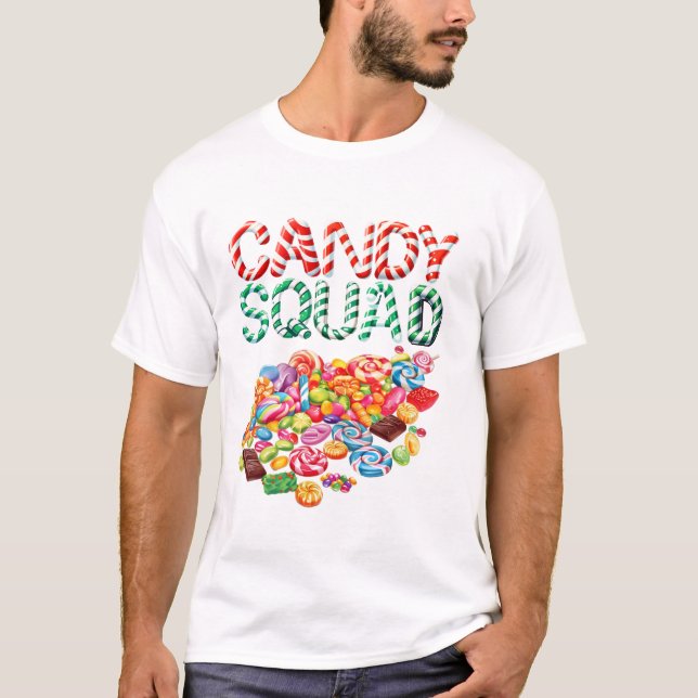 Camiseta Halloween, amante de la tripulación fiesta (Anverso)