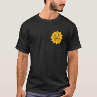 Camiseta Halloween amarillo girasol lindo disfraz