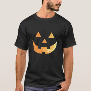 Camiseta Halloween amarillo Jack o disfraz de calabaza de l