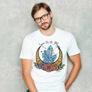 CAMISETA HALLOWEEN AMOR AL LADO DE LA LUNA CELESTIAL