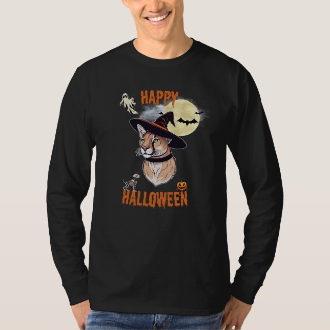 Camiseta halloween animals (Anverso)