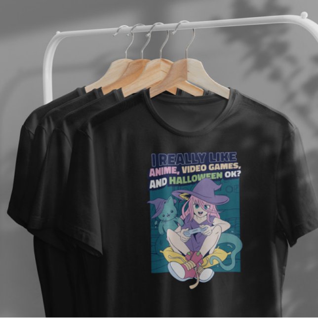 Camiseta Halloween Anime Chica Ghost (Subido por el creador)