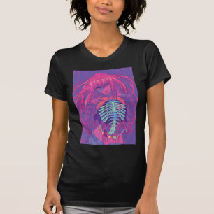 Camiseta Halloween Anime Spooky Anime Chica Waifu Scary